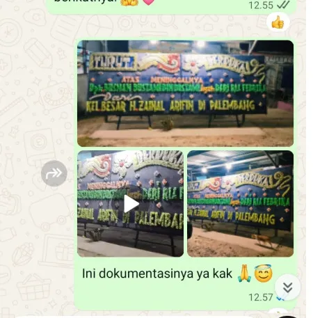 Pengiriman Papan Bunga Duka Kaserangan Pontang