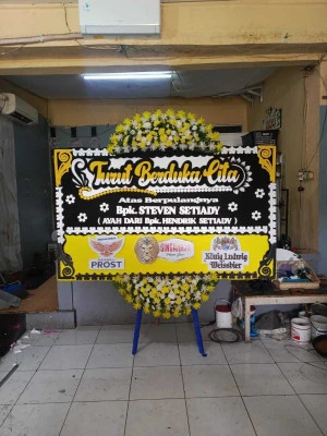 Papan Bunga di Kaserangan Pontang
