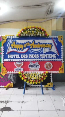 Papan Bunga di Kaserangan Pontang