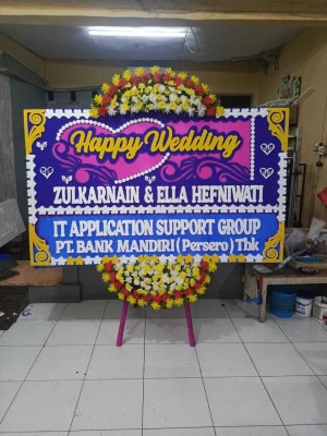 Papan Bunga di Kaserangan Pontang